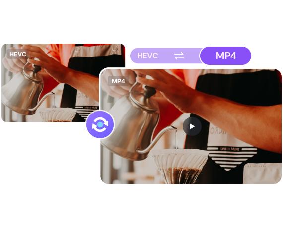 online convert hevc to mp4