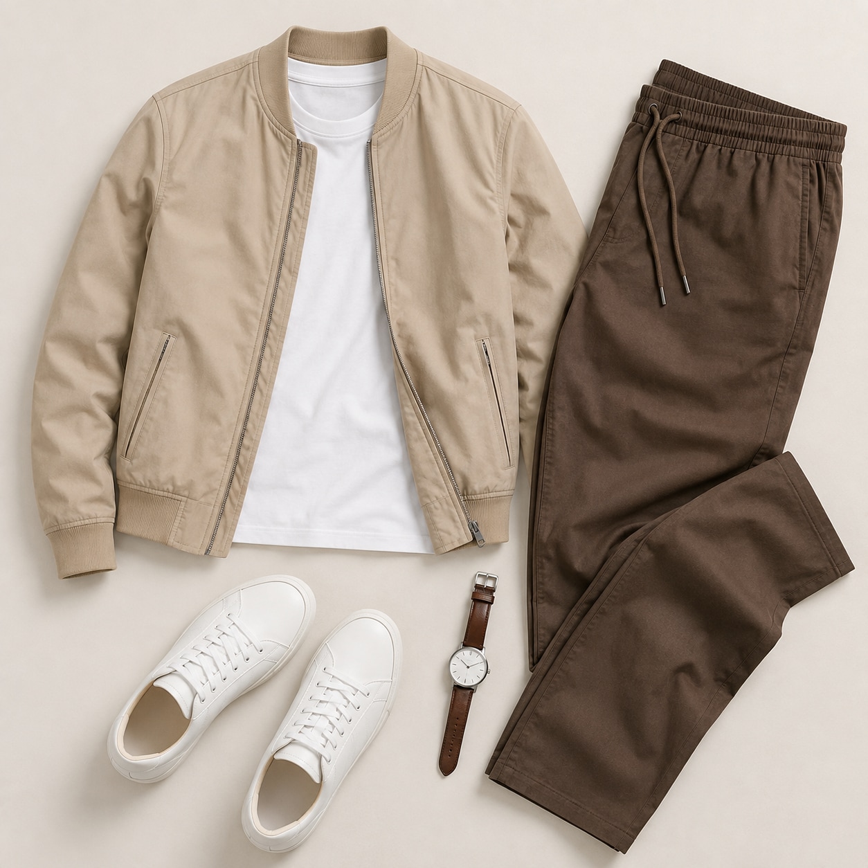 Before Image - Flat Lay to Model 01