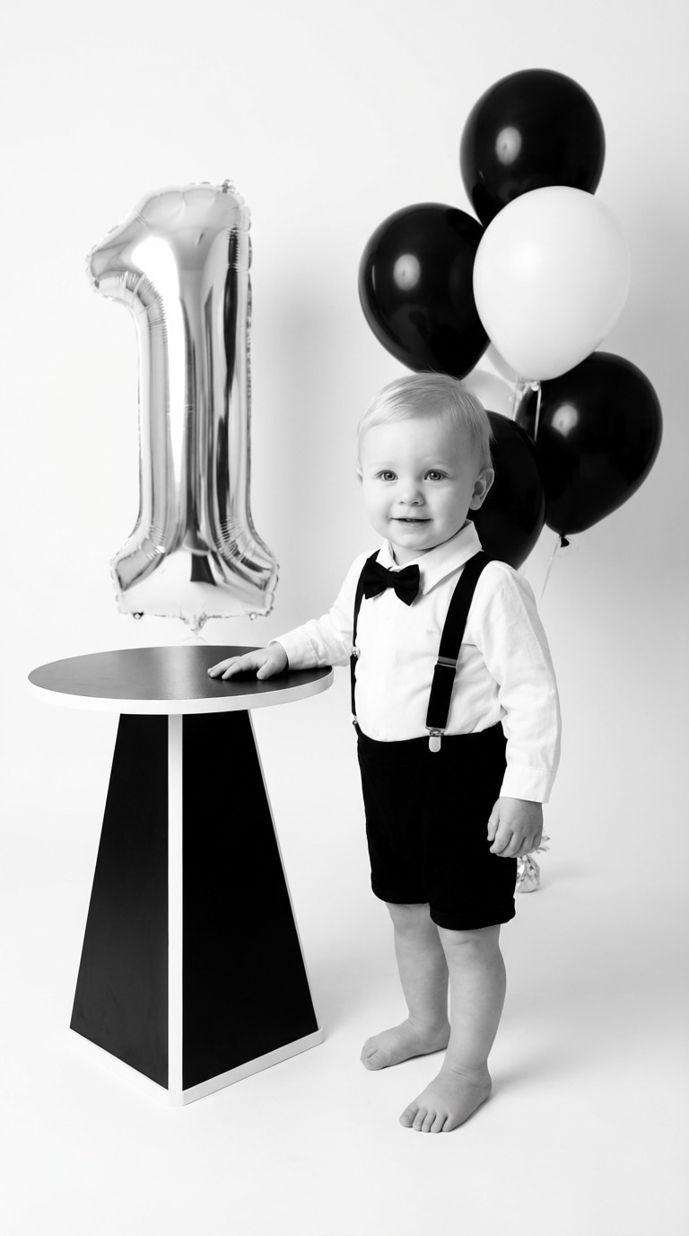 ai baby birthday photo prompt