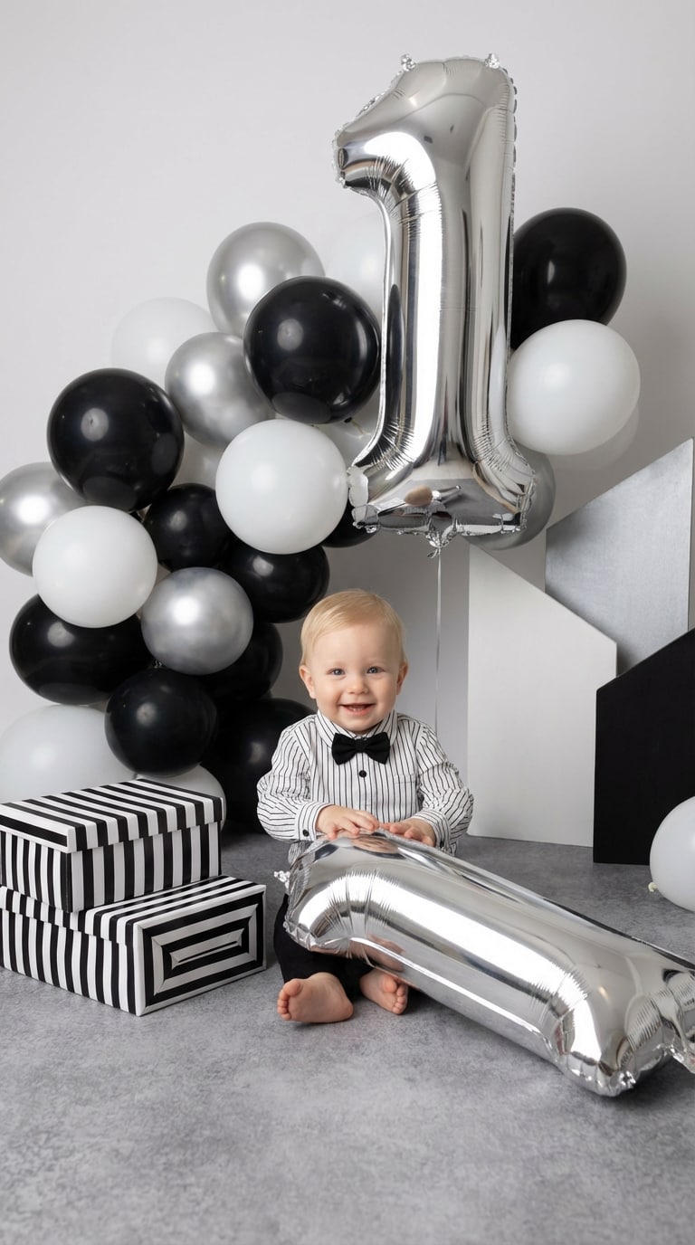 ai baby birthday photo prompt
