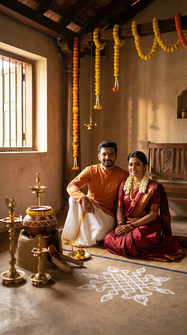 Pongal Traditional Home Interior