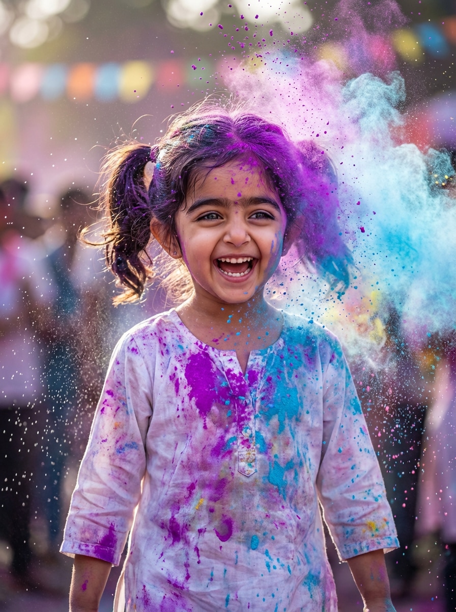 gemini holi baby photo prompt