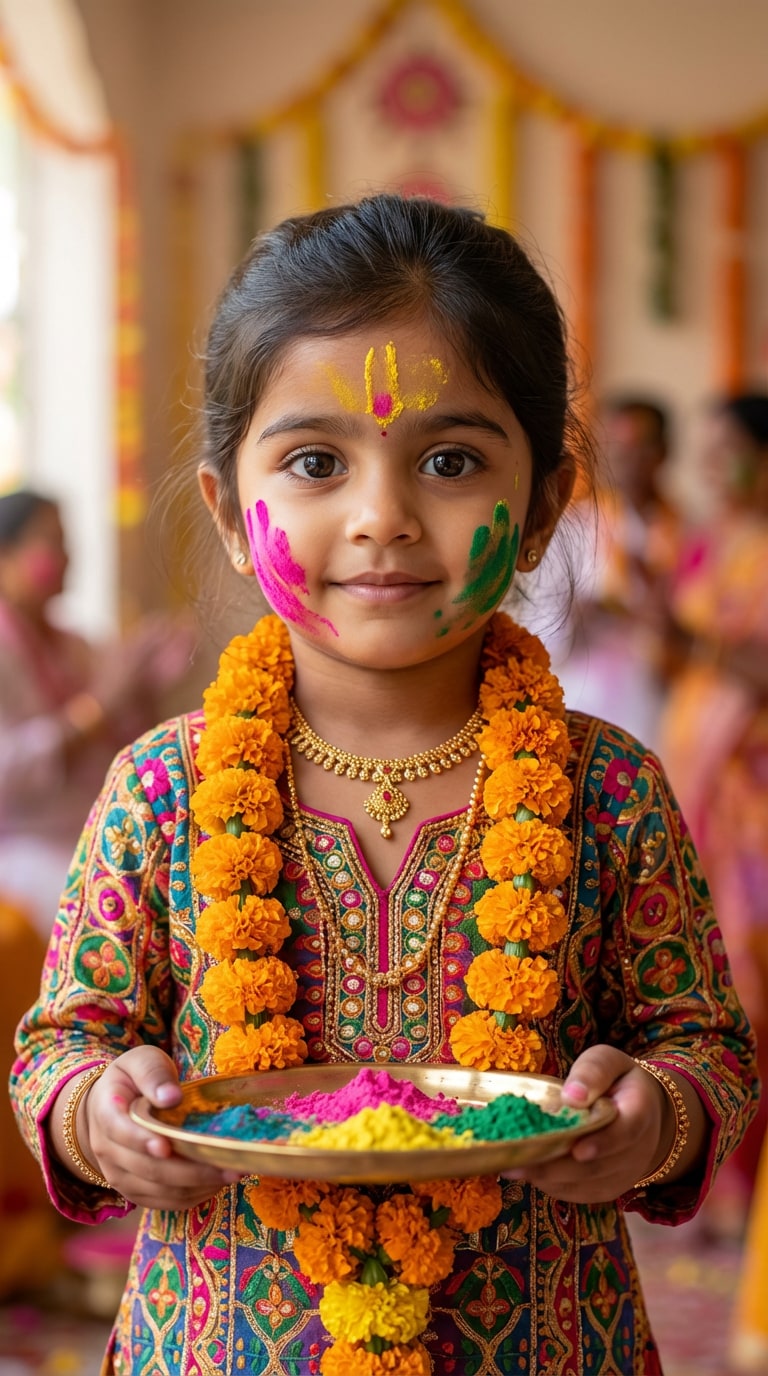 holi ai photo for baby