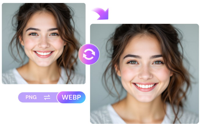 Convert PNG to WebP