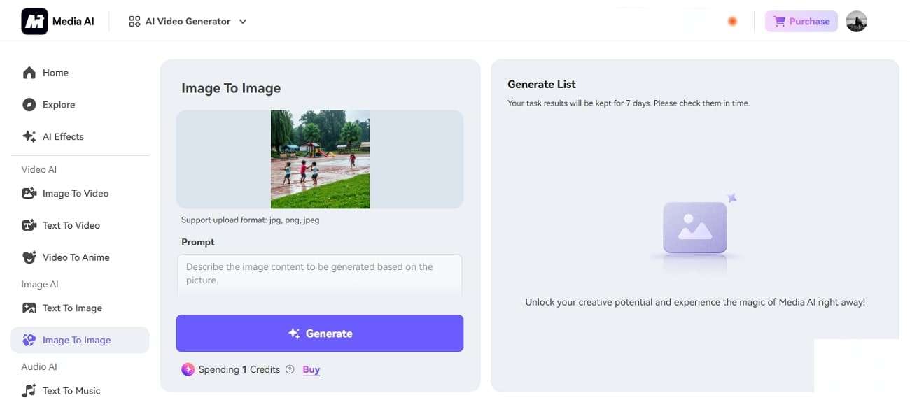 media.io image to image