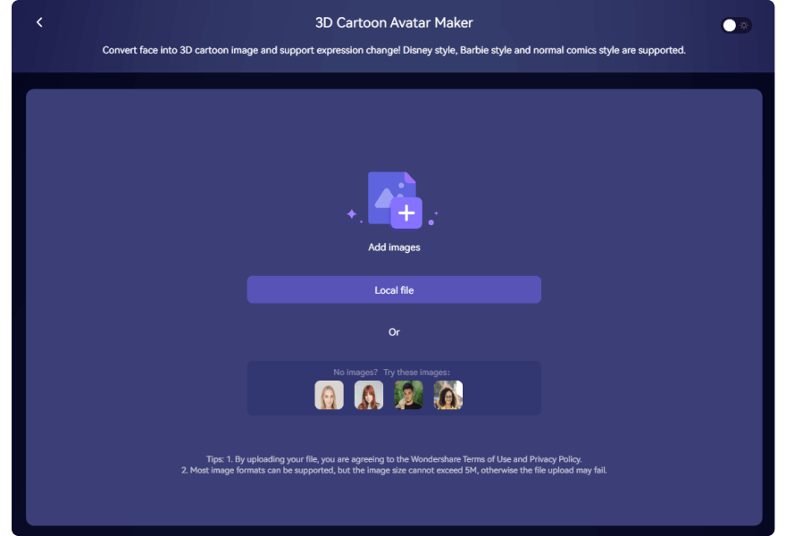 2D IMAGE TO 3D AVATAR BUILDER!