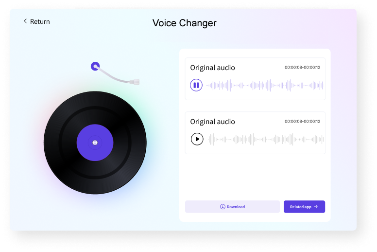 edit and export changed audio file