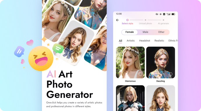 Creatività senza fine, creata da Pixpic AI Art Generator