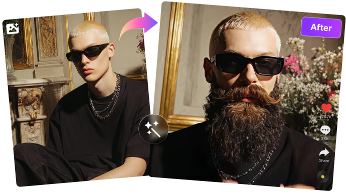 beardify yourself for fun