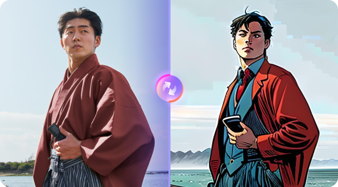 Turn Your Pictures into Manga-Style Cartoon Characters