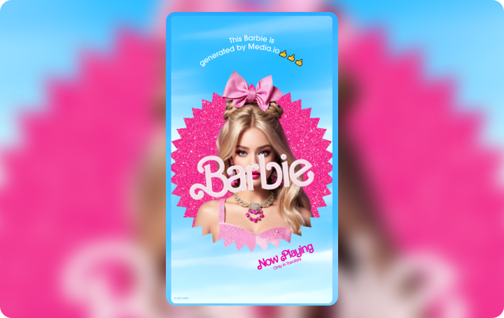 Downloaden und teilen Sie Ihr Barbie Meme Poster