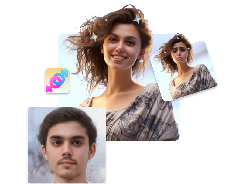 AI Free Gender Swap - Change Your Gender in 1 Tap 