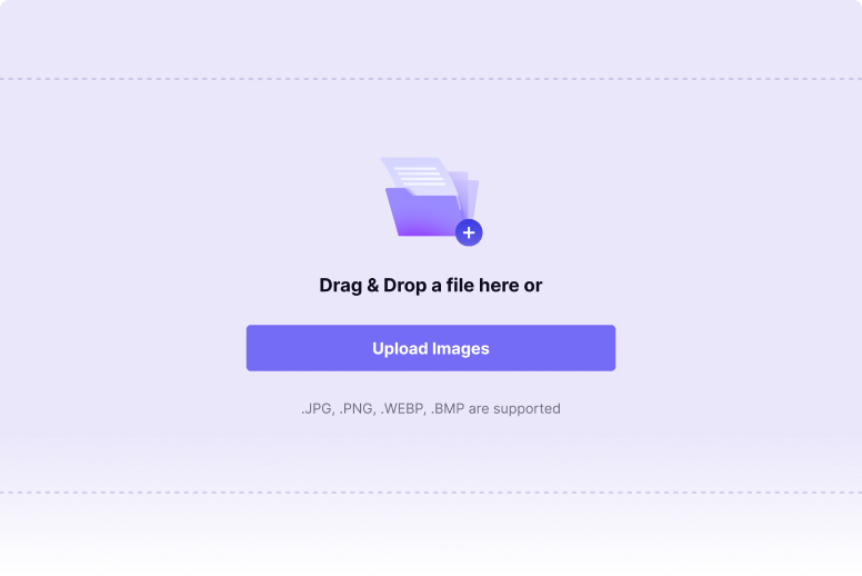 upload your photo and start ai processing