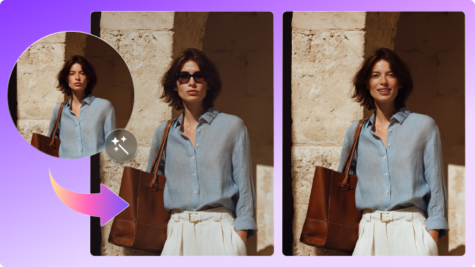 add sunglasses to photo ai