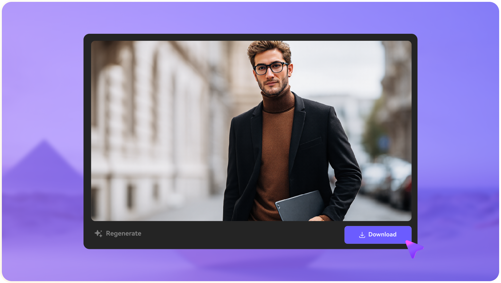 download photo with fake glasses