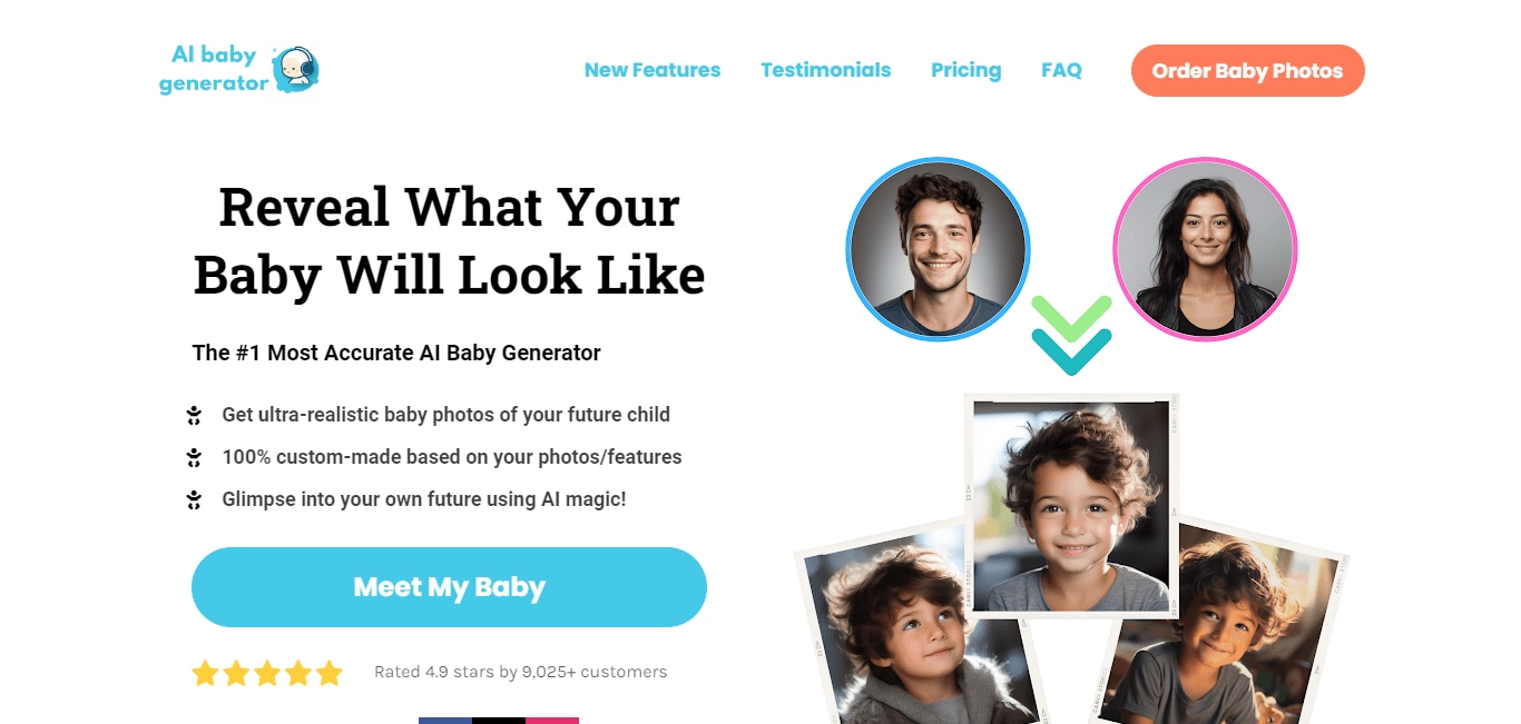 ai baby generator banner