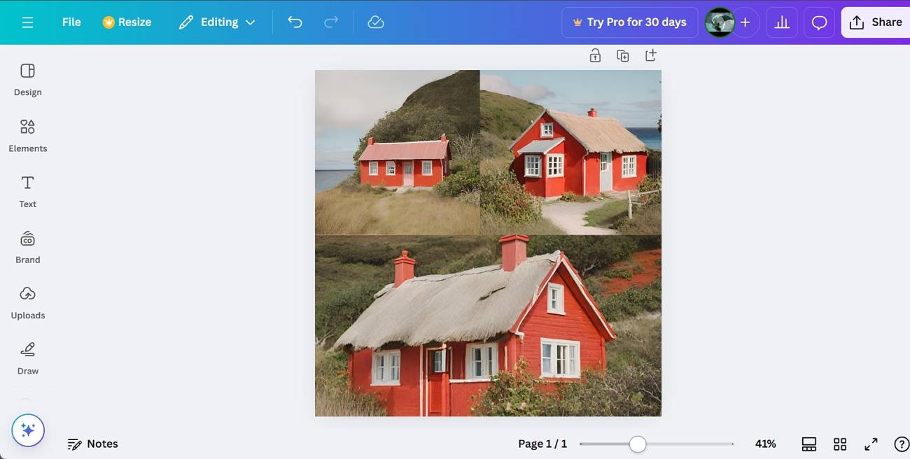 canva ai photo combiner