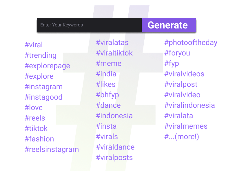 trending hashtags generator