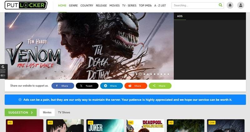 putlocker alternative to myflixer