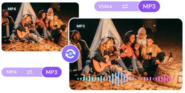 video to mp3 converter banner