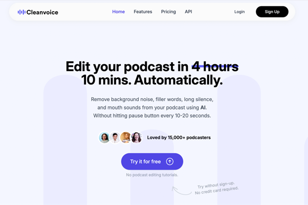 cleanvoice ai audio enhancer