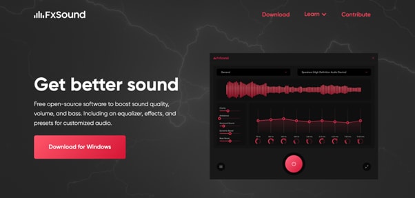 fxsound ai audio enhancer