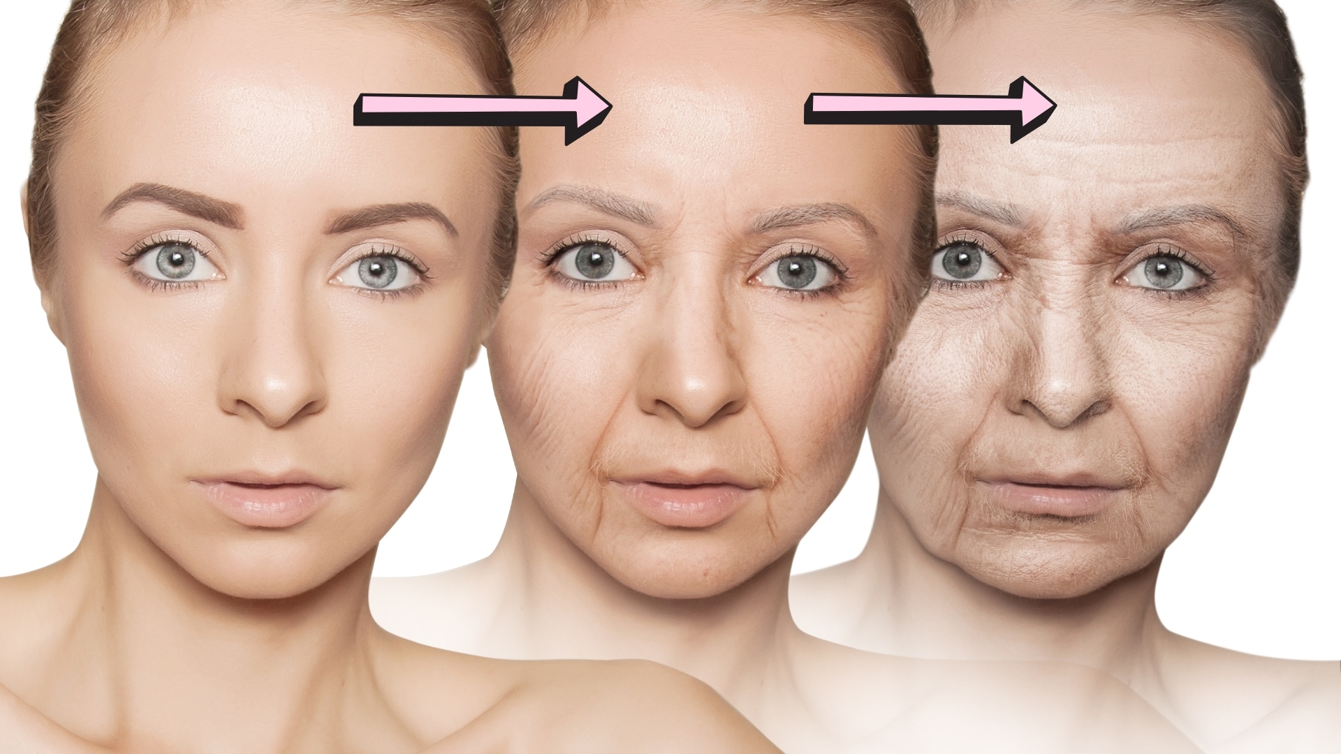 Aging Filter White Poster