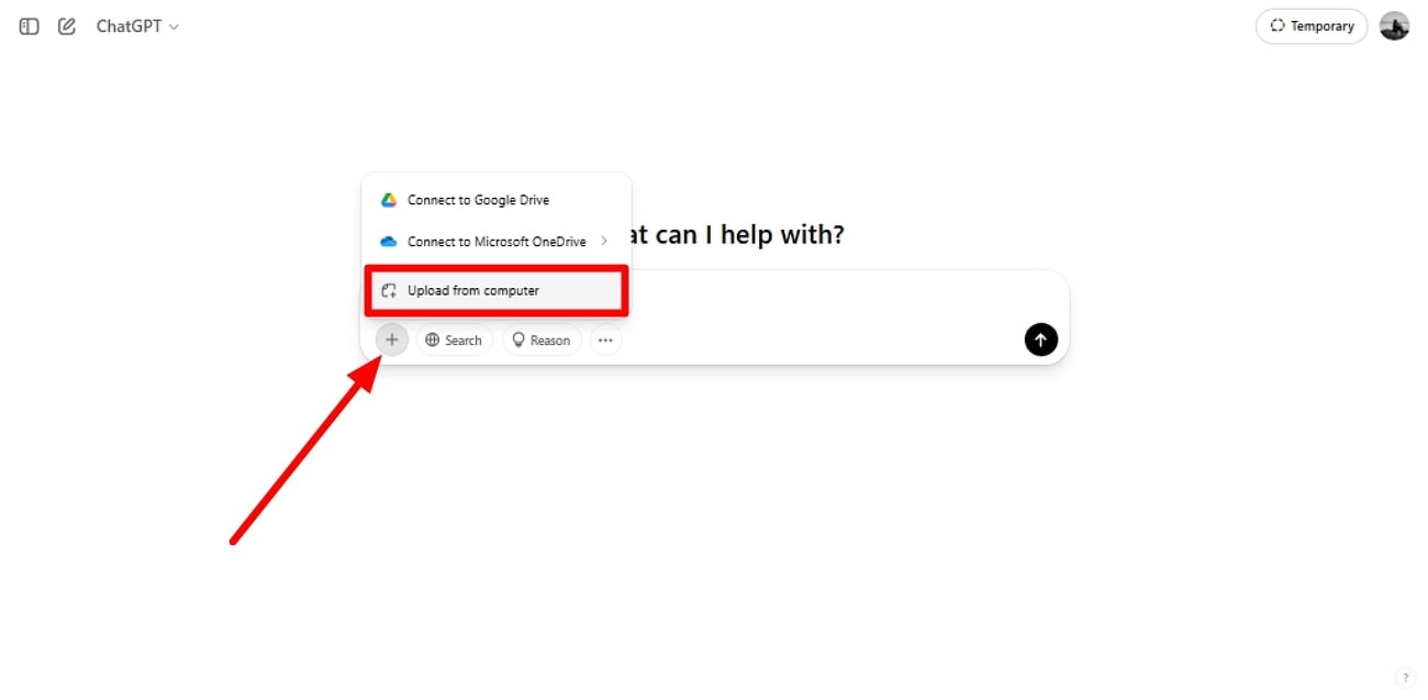 upload reference image chatgpt