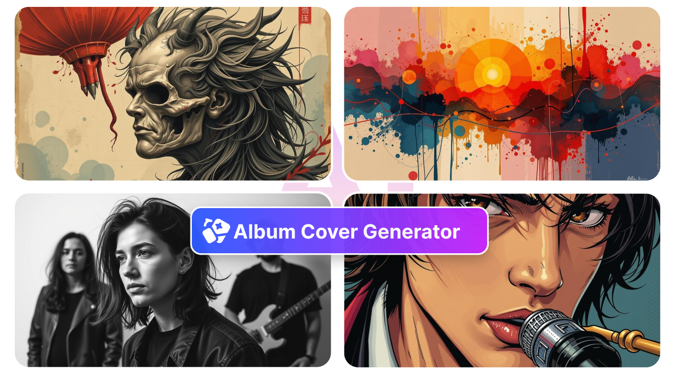 collect photography with ai album cover generator