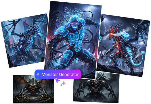 ai monster image