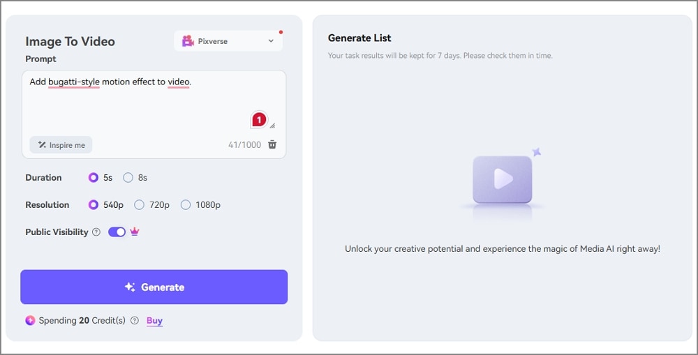 generate-a-bugatti-video
