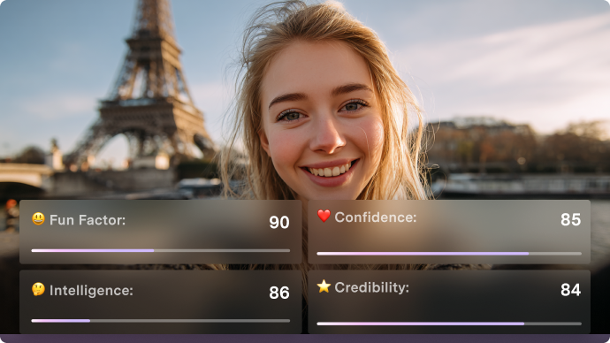 AI personality and attractiveness insights