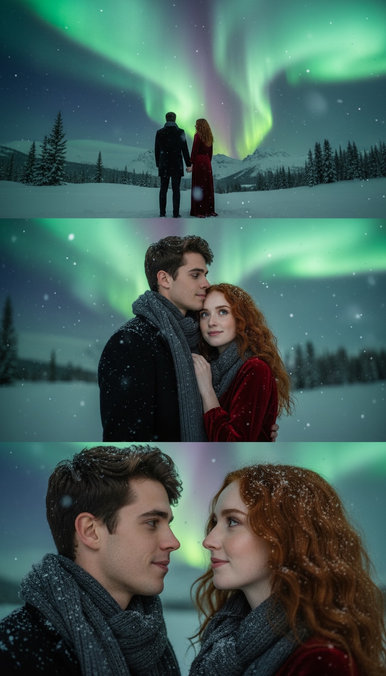 Gemini AI Aurora 3 Frame Couple