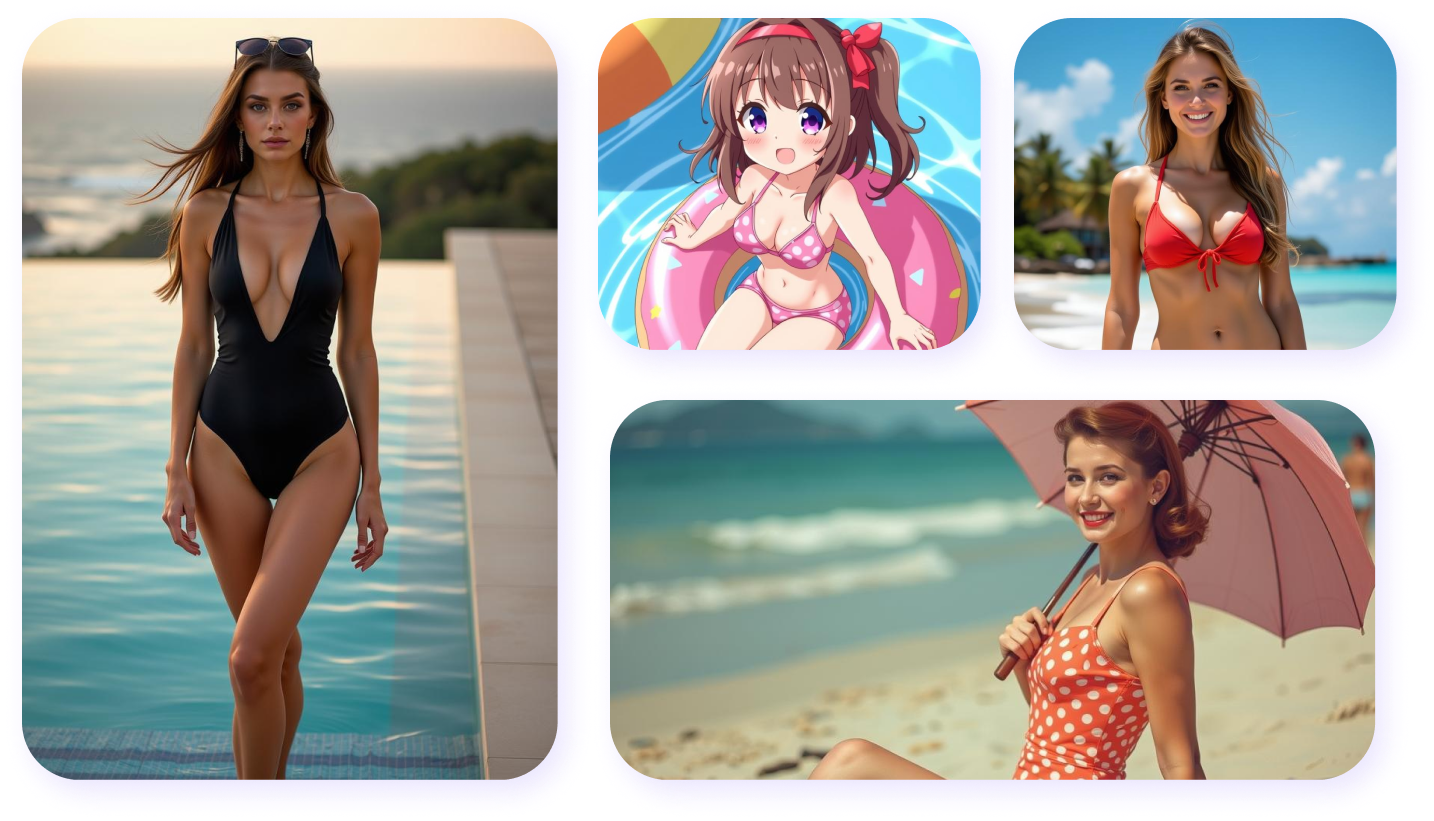 turn your texts into custom ai swimsuit