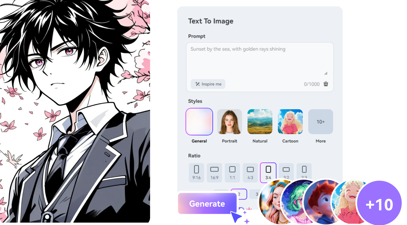 get inspired with an ai comic generator from text