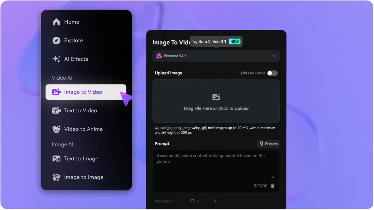 Step 1 — Upload Your Photo