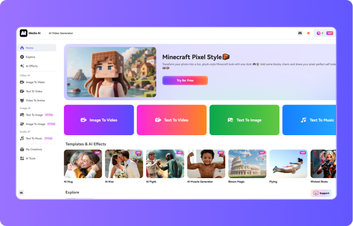 visit media.io ai fairy generator