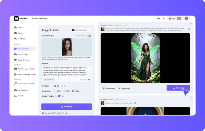 download fairy self video
