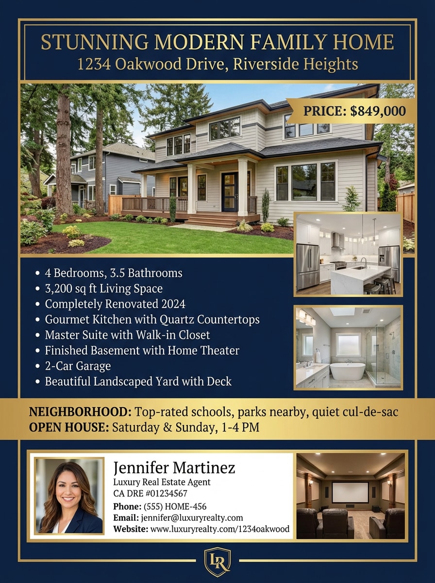 Real Estate Flyer