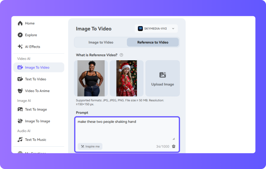 add prompt and generate