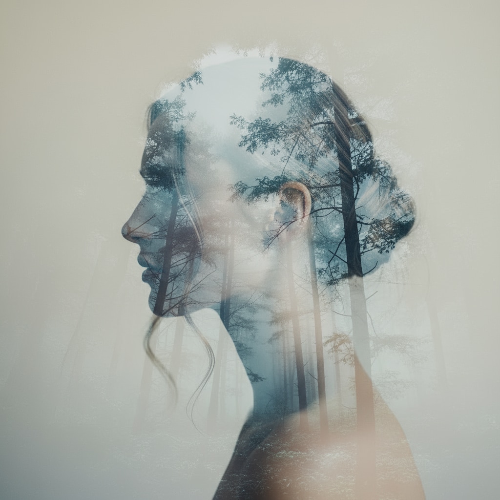 Forest Double Exposure