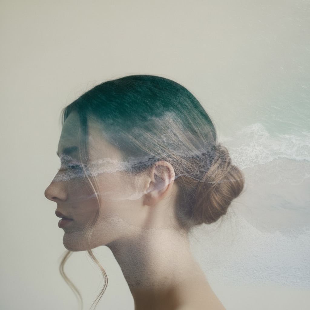 Ocean Double Exposure