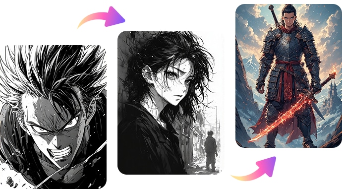 ai manga generator with hd export