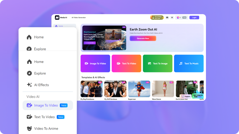 Step 1: Open Media.io AI Miniature Generator