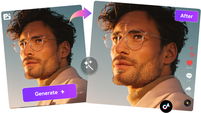 AI nose ring try-on realistic preview