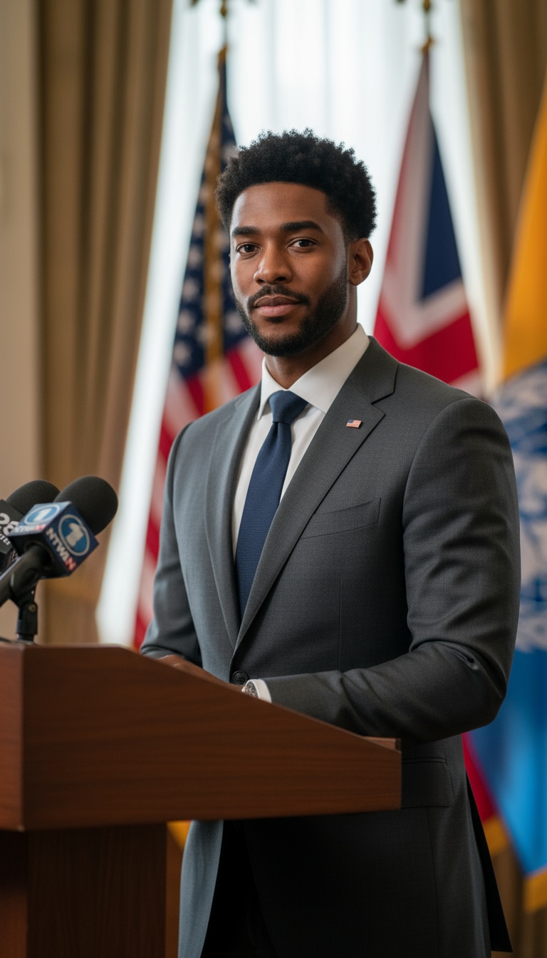 Gemini AI Politician Prompt 01 Male