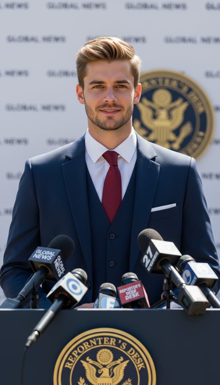 Gemini AI Politician Prompt 03 Male