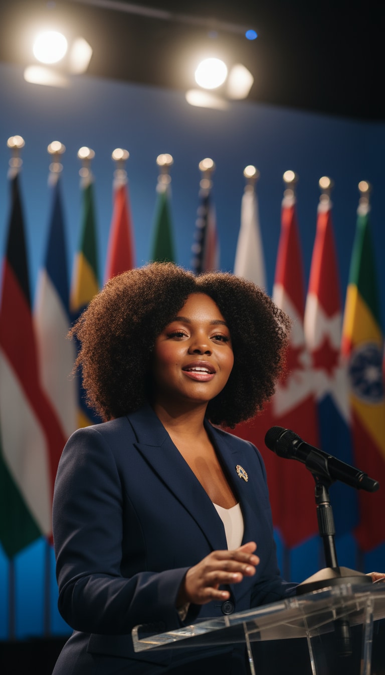 Gemini AI Politician Prompt 04 Female