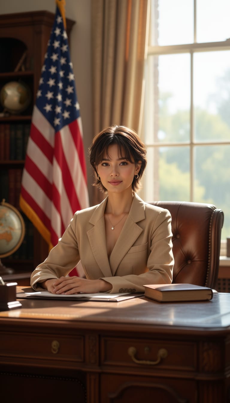 Gemini AI Politician Prompt 05 Female