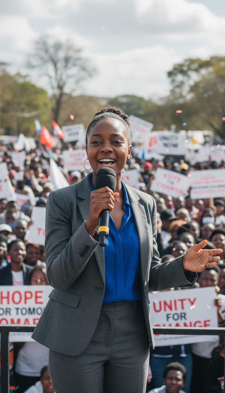 Gemini AI Politician Prompt 06 Female